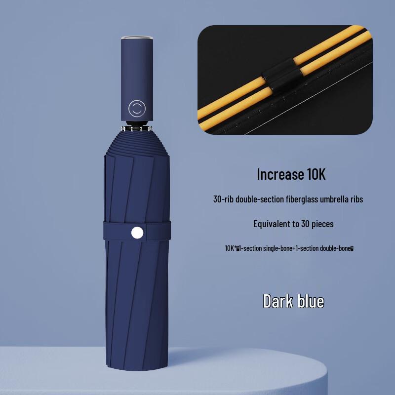 WH Thickened Dual-Use Sun & Rain Umbrella