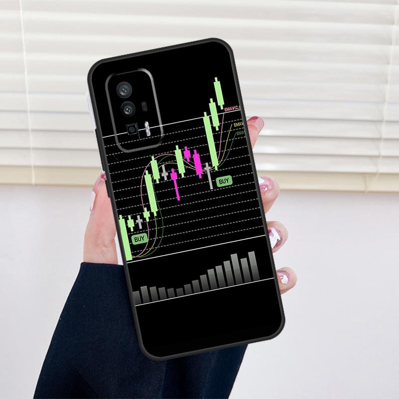 Day Trading Day Trader Cover For Xiaomi 13 14 15 Ultra 11T 12T 13T 14T Pro POCO X7 Pro X3 X5 X6 M6 F5 F6 Pro Case