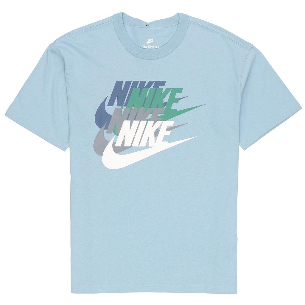 Nike T Shirts Men's Blue Crew Neck Moderate DV3317-494