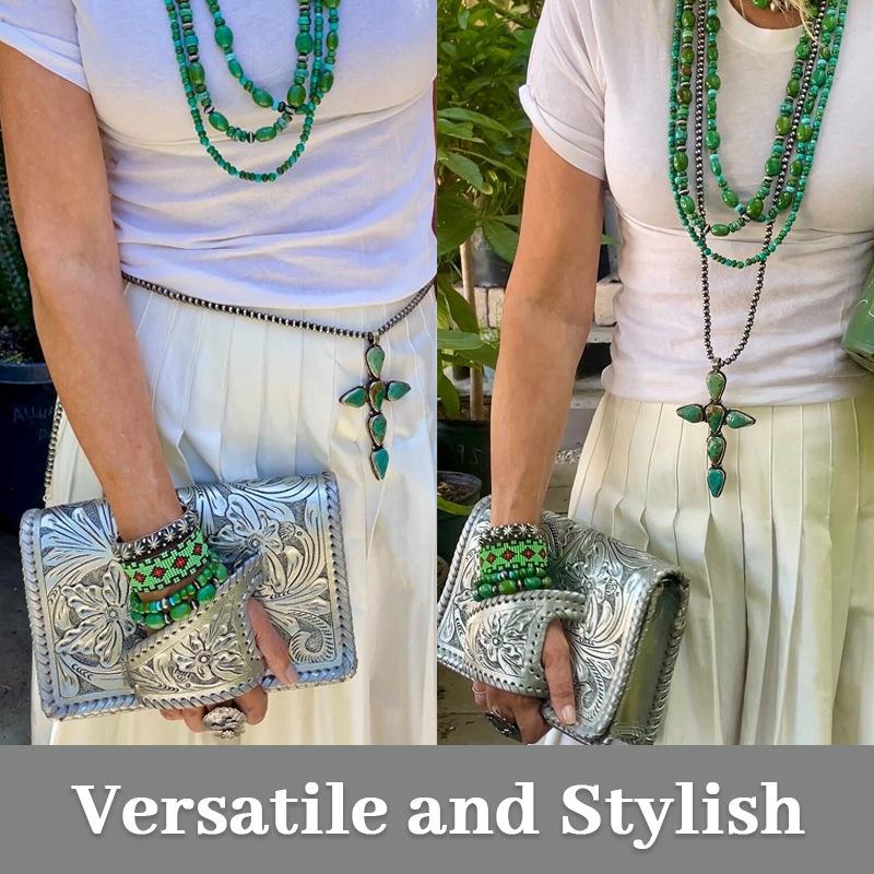 Cross-Border European and American Retro Embossed Party Clutch Fashion Versatile High-End Large Capacity Long Coin Wrist Bag