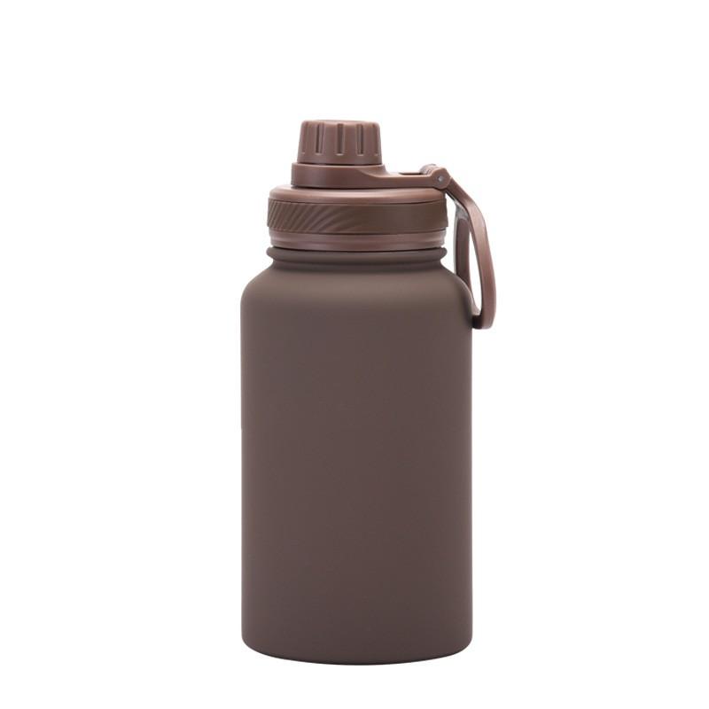 650ml Vacuum Insulated Stainless Steel Travel Water Bottle Outdoor Sports Office Daily Use Leakproof Portable 12H