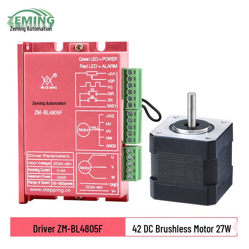 42 Series DC Brushless Motor BL4805F Driver Set