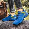 Men‘s Hiking Shoes Lace-up Climbing Shoes Anti-slip Trekking Sneakers Outdoor Trail Running Trainers Hunting Tactical Sneakers