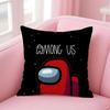 A-Among U-Us Spiel Kissenbezug Bequem Wendbar Kissenhülle Ideal für Auto Sofa Schlafzimmer & Mehr