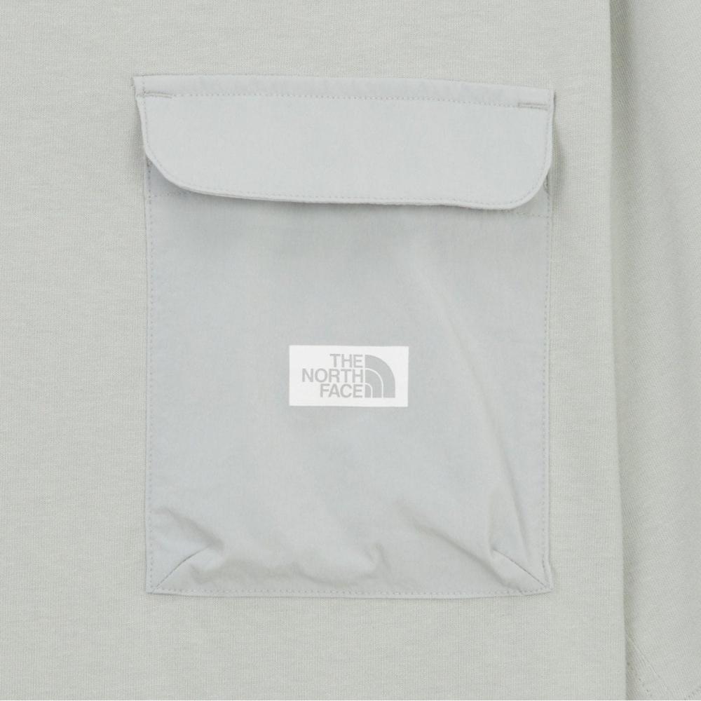 [norTh Face Official] NT7ur23c Men S Journey ShorT Sleeve T ShirT Cool Gray