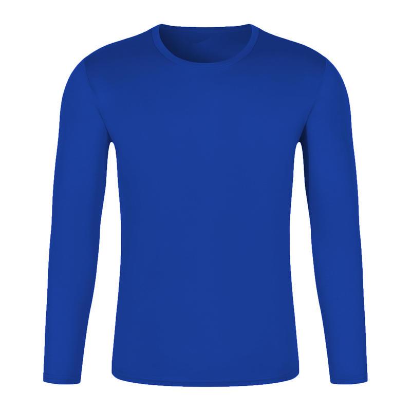 2025 Quick-Dry Crew Neck Summer Team Building Long Sleeve T-Shirt with Logo for Men and Women