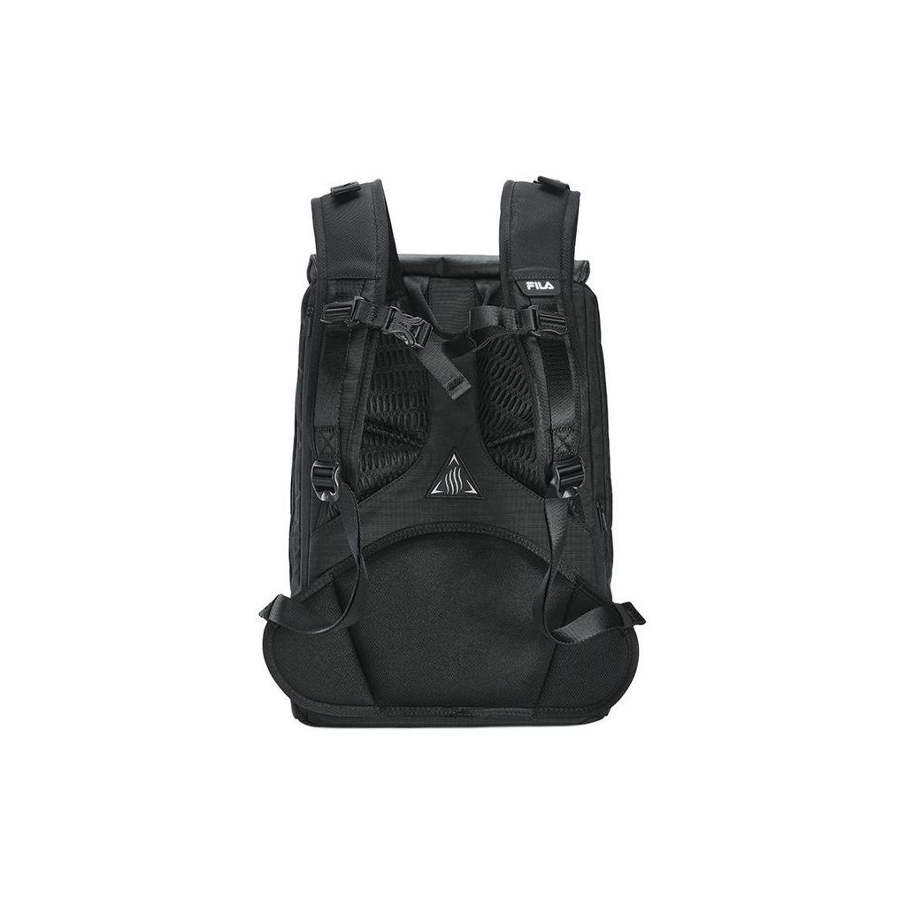 FILA Fitness Sports Flap Casual Fabric Mini Backpack Men backpack Deep-Black A13M421110FBK