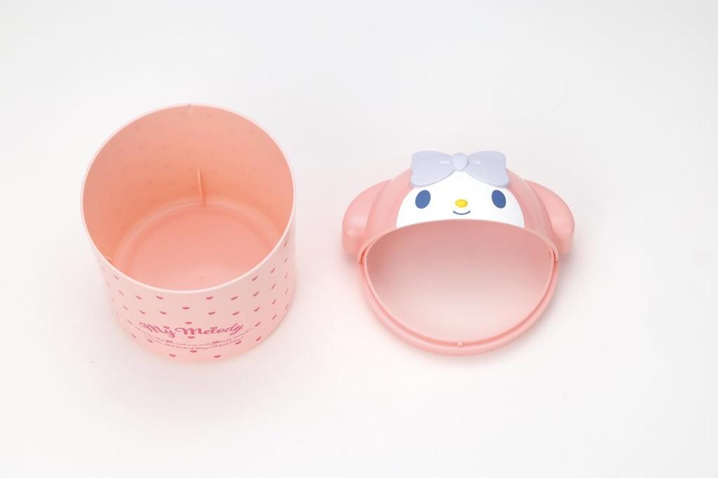 Skater 3D Interior Storage Trash Tabletop Trash My Sanrio Box, Case, Can, Can, Melody, DB2D-A