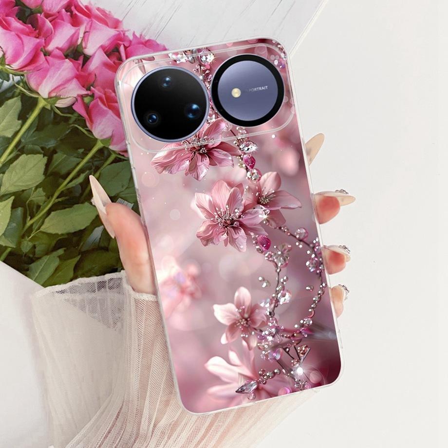 Flower Cartoon Fashion Design Phone Case For Huawei Nova 15 Ultra Nova 15 Pro Nova15 Funda Soft Silicone Shockproof Back Cover