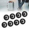 8pcs Luggage Wheel Covers Wr Proof Suitcase Wheel Covers  Ors for 5-6cm Diameter
