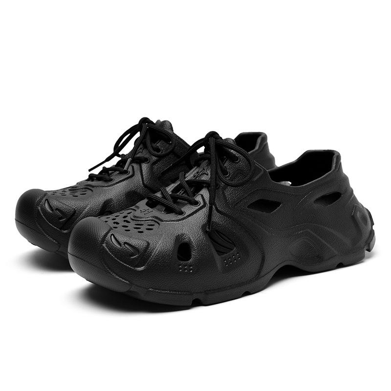 Fashion Unisex Beach Sandals EVA Men Hollow Garden Shoes Tie-dyed Designer Hole Slippers Sneakers Water Shoes Slip On Foam Runner