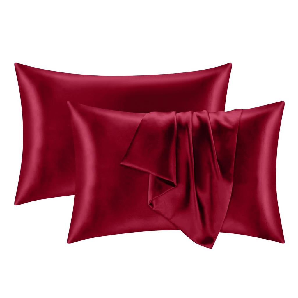 Silk Pillowcase For Hair And Skin With Zipper, Soft, Breathable, Smooth And Cool Pillowcase For Sleeping