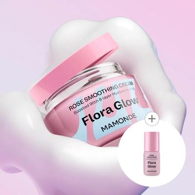 Flora Glow Rose Smoothing Cream 50ml