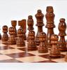 Premium Rosewood Magnetic Foldable Chess Set - High-Quality International Toy