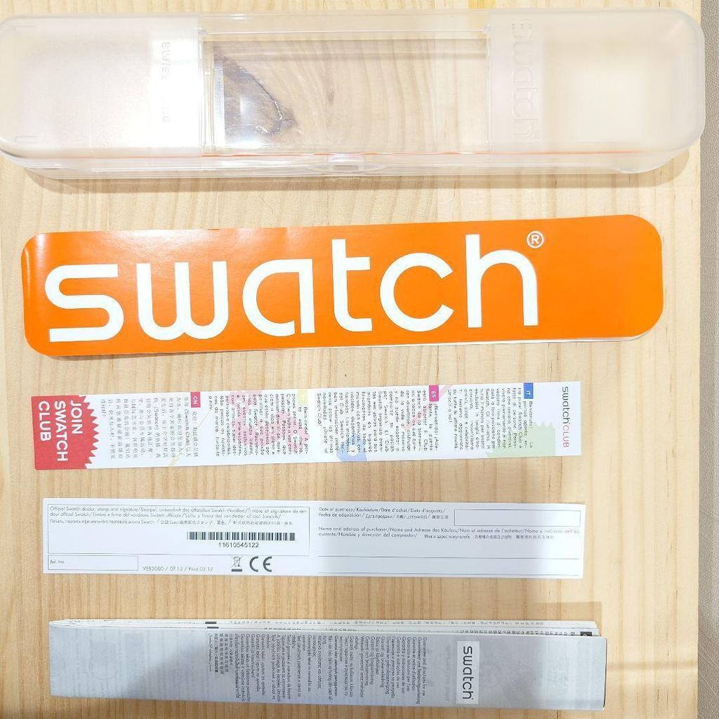 Used Swatch BLACK REBELSUOB70NewGentCase available