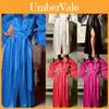 Elegante Camicia da Notte da Donna in Raso di Seta con Pizzo Lingerie Kimono Abbigliamento da Notte Lunga Vestaglia