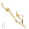 Vintage Knobs Cabinet Handles Twig Drawer Hand Pulls Replacement Furniture Cupboard Closet Door Hardware DIY Flower Branch Knobs