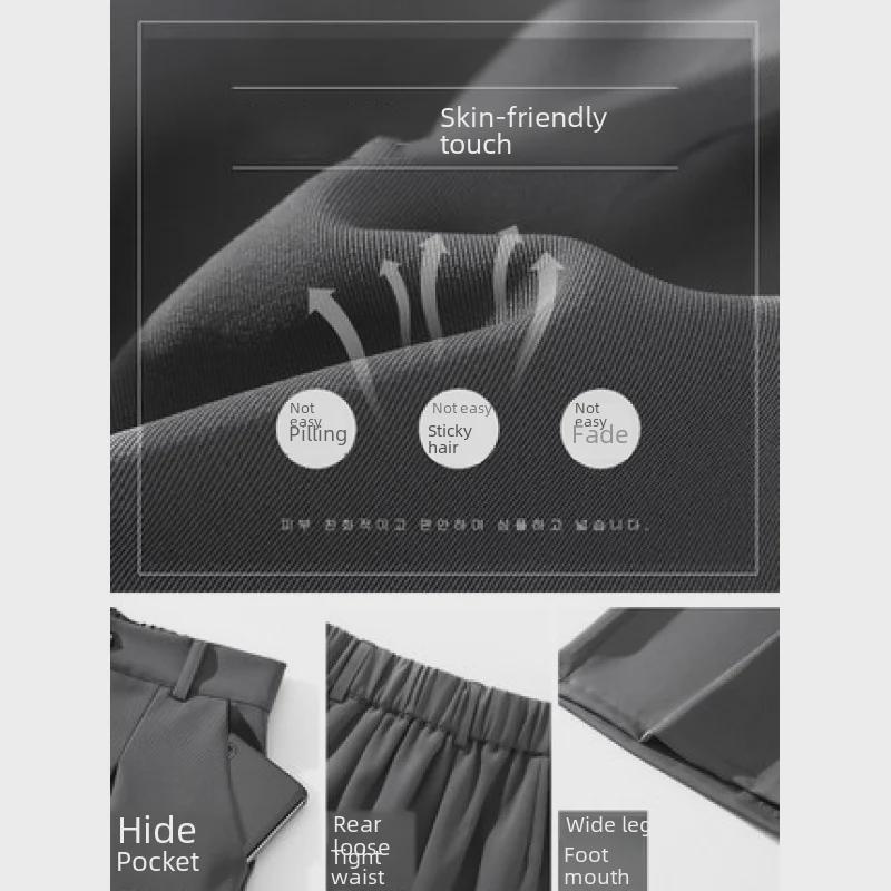 Kadın Yüksek Bel A Kesim Geniş Paça Kısa Takım Pantolon