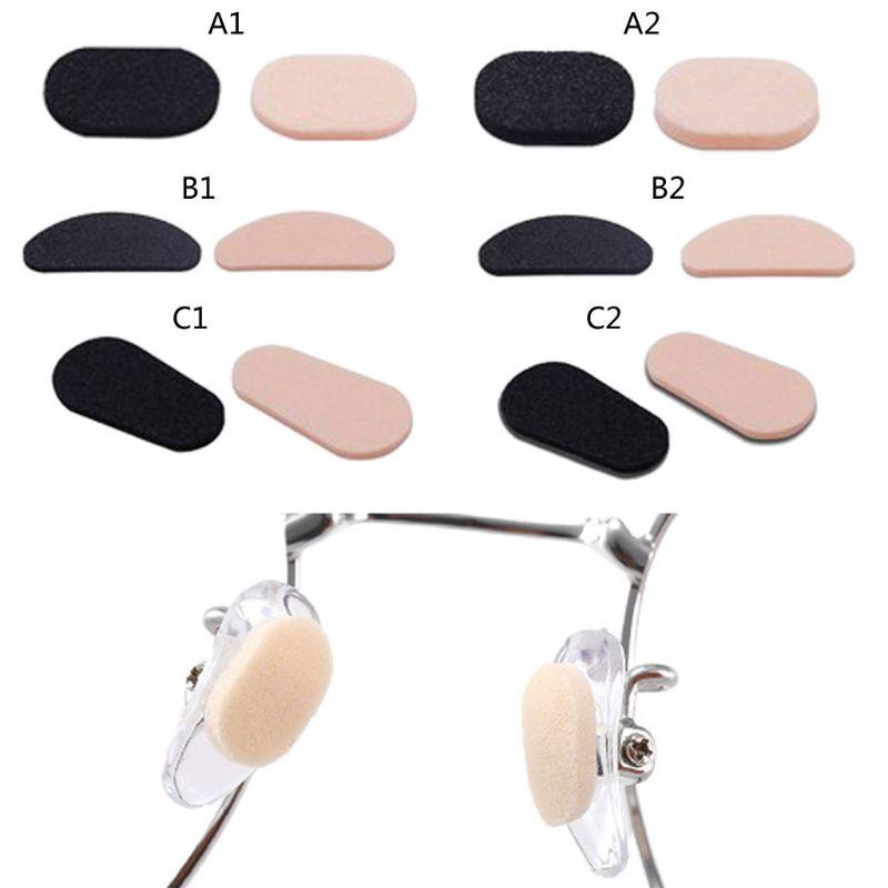 40 Pieces Self Adhesive Anti-Slip Thin Nosepads Soft Foam Nose Pads for Eyeglasses, Sunglasses, Reading Glasses