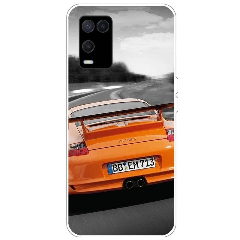 OPPO A54 Case telefonhoz Hátlap OPPO A54 5G 4G Case CPH2239 CPH2195 OPPOA54 A 54 Bumper Silicon Soft Funda fekete tpu tokhoz