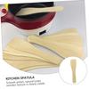 OKUMEYR Wooden Spatula, Cooking Turner, Nonstick Cooking Scoop, Kitchen Accessories