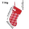 Red & White Reindeer Christmas Woolen Socks & Gift Bags for Kids