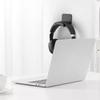 Universal Headphone Stand Adhensive Plastic Wall Mount Hanger Under Desk Headset Rack Holder Support For Gaming Earphone Bracket