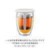 BODUM Tea Tea for 350ml Glass with Tea for Black Green Chinese Herbal and Fruit Plastic Glass Dishwasher Safe Teapot, Maker, One, Double-Walled