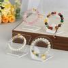 Klarer Acryl-Armband-Displayständer Transparenter Armreifhalter Für Schmuck Perlenarmband Vitrine Display Organizer Regal
