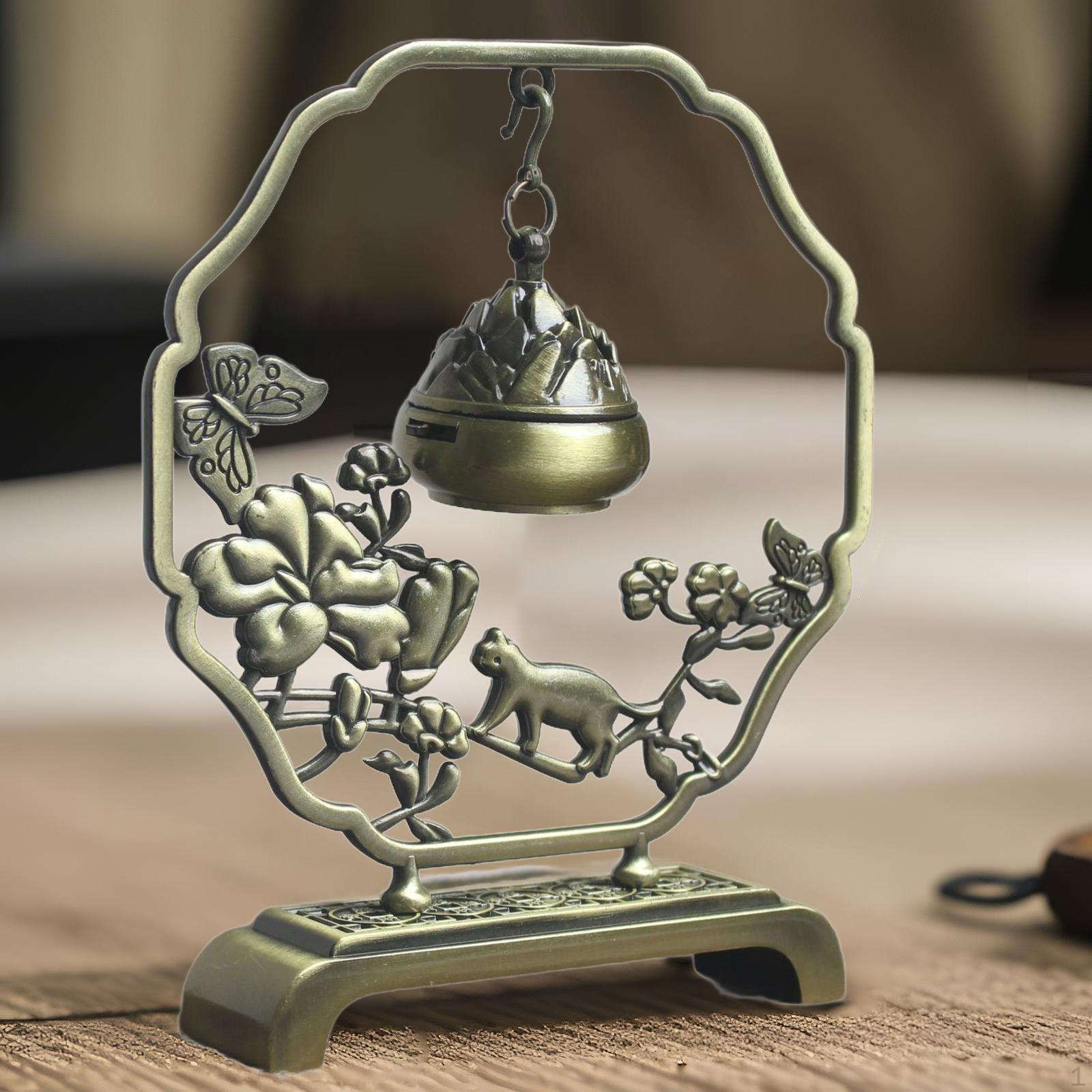 

Подвесная курильница, диффузная в китайском стиле, печь Squirrel