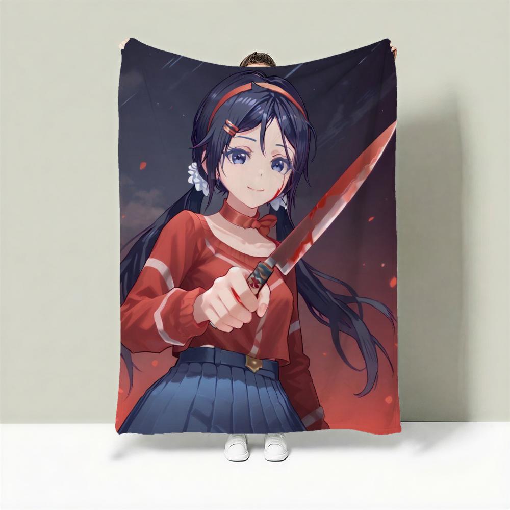 

Game M-MiSide Throw Lightweight 240g Flannel Blanket Soft Skin-friendly for Summer Cooling 75cmx90cm
