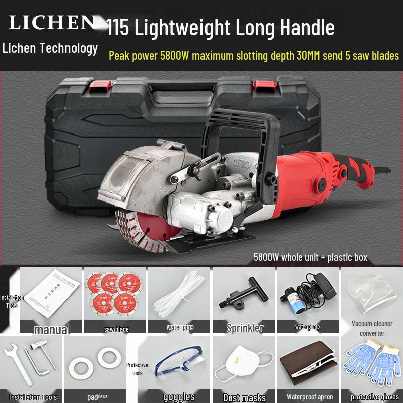 Lichen Tech Dust-Free Concrete Cutting & Installation Tool