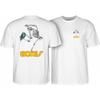 Classic White Winged Ripper Skate Cotton Graphic Unisex Summer Streetwear Short Sleeve Tee