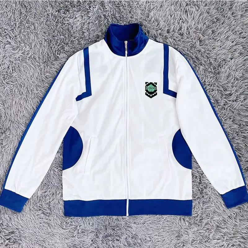 2025 HalloweenBlue Lock Reo Nagi Bachira Isagi Chigiri Cosplay Costume Abbigliamento Sportivo Tuta Felpa con Cappuccio Carnevale
