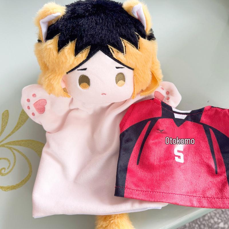 Haikyuu!! Kageyama, Hinata, Oikawa, Tsukishima Anime Plush Cotton Hand Puppet Dolls