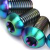12Pcs   Disc Brake Rotor Screws   Alloy Bike Screw Accessory M5x10mm
