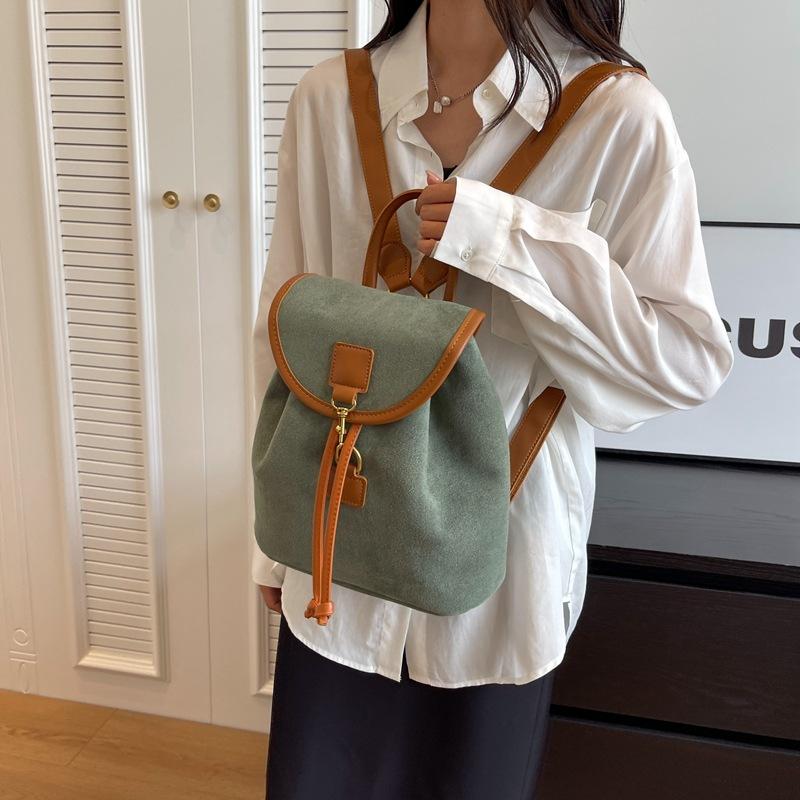 Premium sense backpack women's backpack 2025 new fashion trendy schoolbag girls college students large capacity handbag