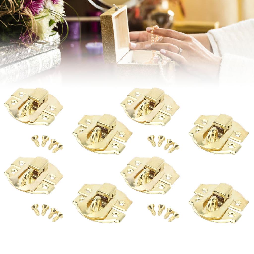 Jewelry Box Hasp   Iron and Zinc Alloy Lightweight Retro   Decorative Hasp