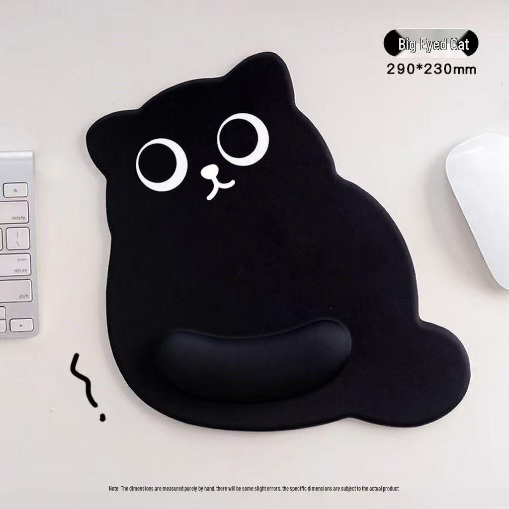 Entzückendes Rutschfestes Katzen-Mauspad - Fleckenabweisend für Büro, Studentenwohnheim oder Zuhause