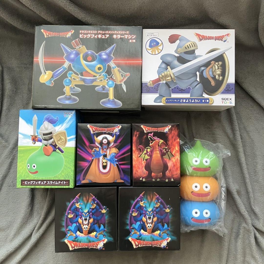 

[USED] Dragon Quest Figures Set of 8: Killer Machine, Wandering Armor, Dragon King