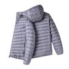 Men Winter Cotton Coat Hooded Long Sleeve Solid Color Lightweight Cotton Jacket with Pockets Cold Weather Outerwear