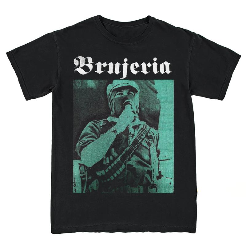 

Vtg Brujeria Band Short Sleeve Heavy Cotton Black All Size Unisex T-Shirt XXL