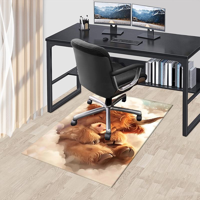 Comfortable Chair Mat Office Carpet for Home Decor, Sofa Rug, Large Size, Suitable for Bedroom, Living Room, Various Rooms, Gift Idea