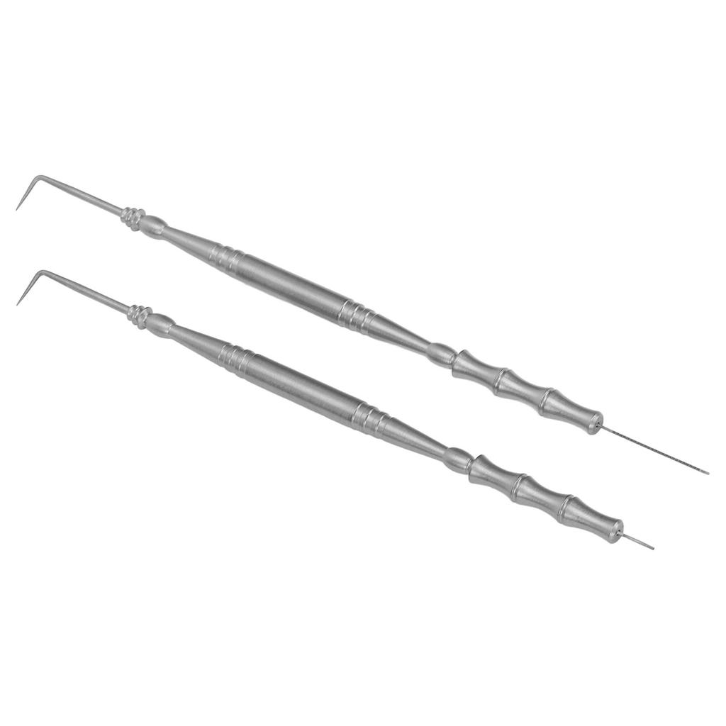 2pcs Eyelash Lift Tool Bamboo Joint Shape Handle Double Head Lash Perm Tool with Comb for Perming Eyelashes