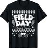 Field Day Black Team Retro Smiley Sunglasses Peace T-shirt