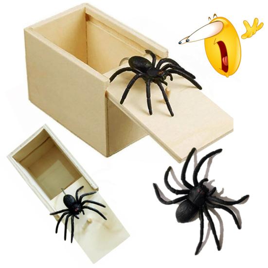 Magic Scary Spider/Mouse/Scorpion Prank Box Joke Gag Trick Play Kids Adult Toy