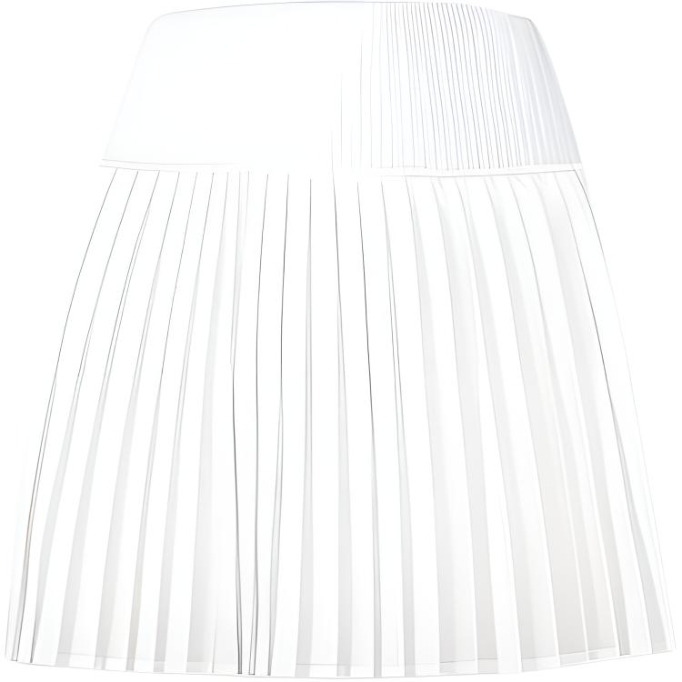 FILA Tennis Skirts Women's Jade White Thickened Short Skirt A11W633306FWT