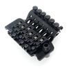 Puente de Tremolo para Guitarra Eléctrica Floyd Rose Sistema de Doble Bloqueo Mano Izquierda Negro Plata