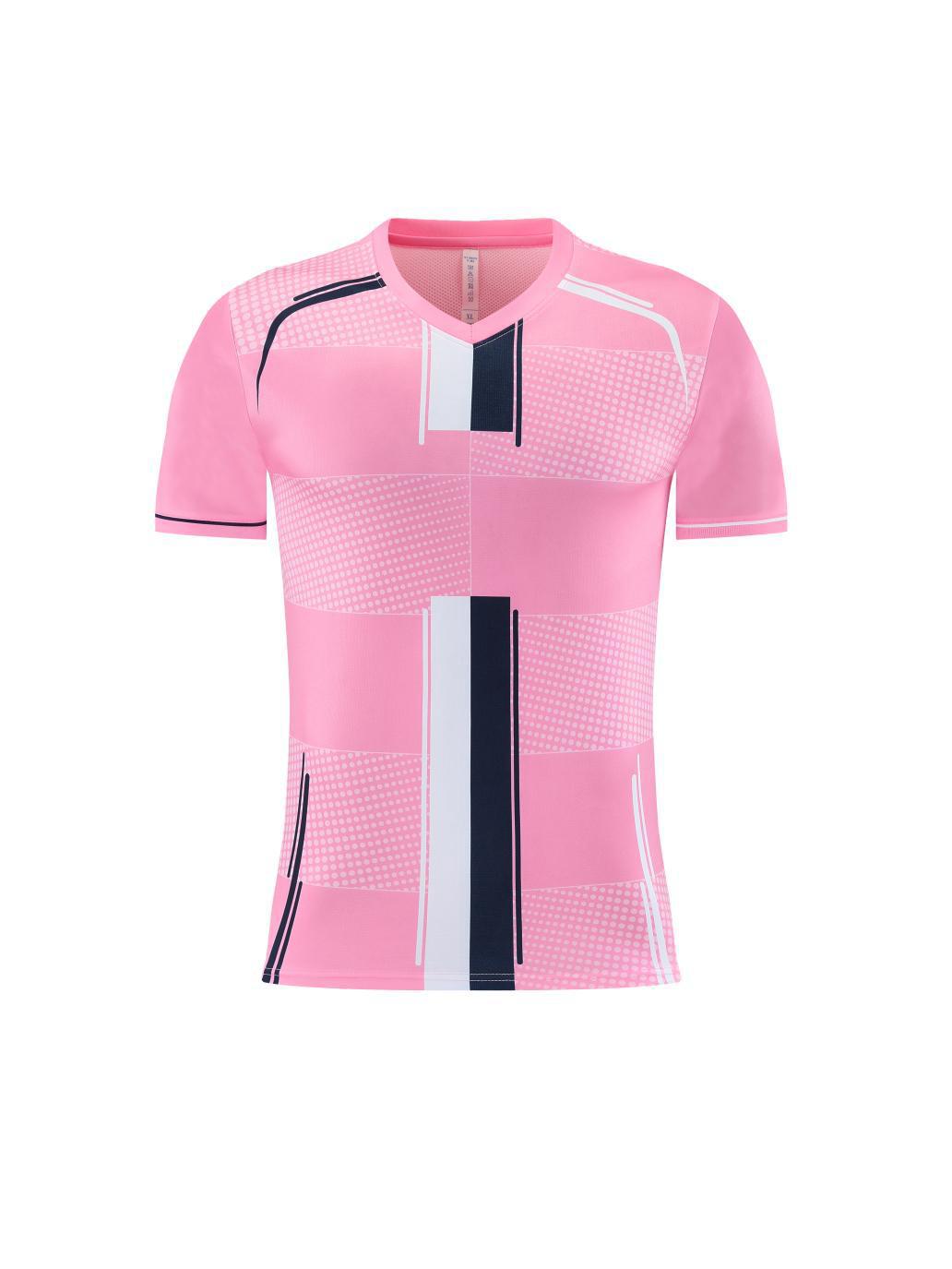 Custom Quick-Dry Polyester Football Jersey Short Sleeve Team Kit with Logo 3XS