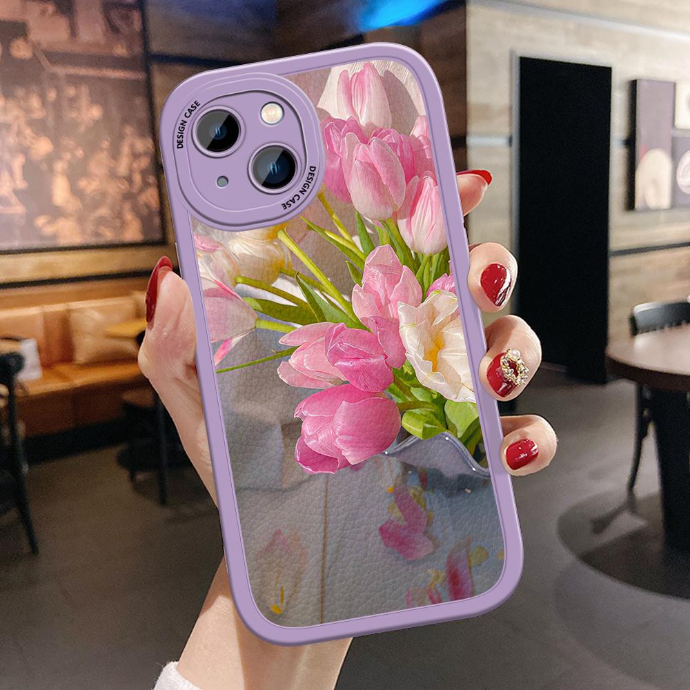 Beliebte PU-Leder-Handyhülle für iPhone Samsung Galaxy Xiaomi Redmi VIVO OPPO HUAWEI Honor Infinix Soft Back Cover Coque